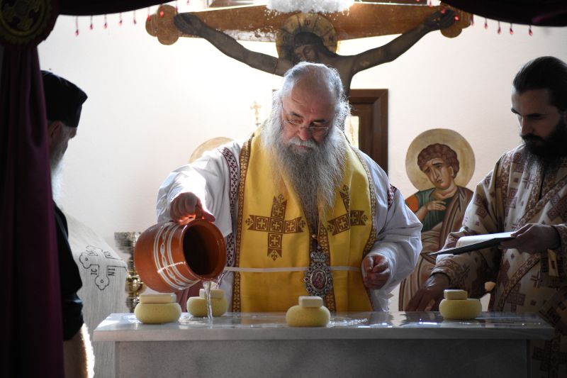 Εγκαίνια Ιερού Ναού Αγίας Τριάδος Τραχωνίου